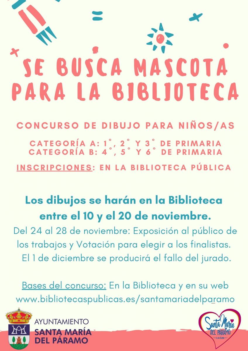 Concurso Mascota para la Biblioteca 2026