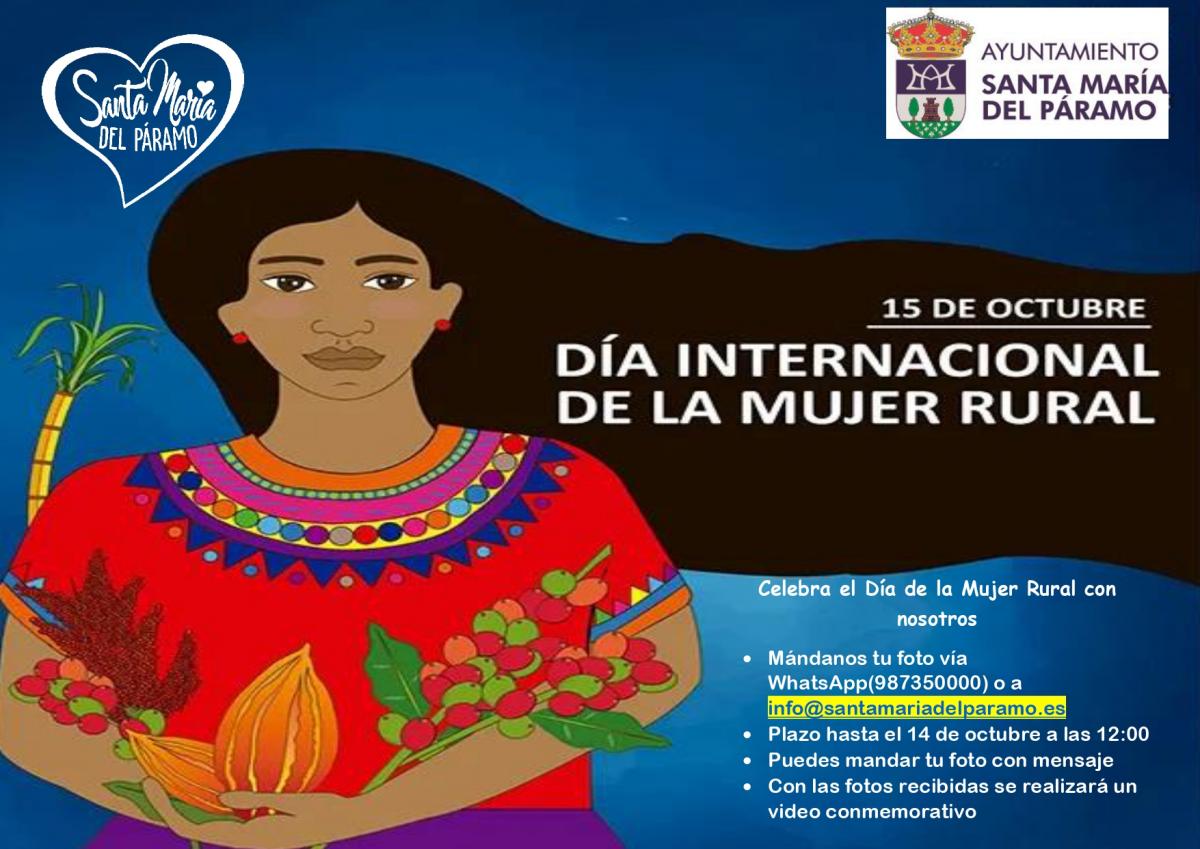 Celebra con nosotros el Día Internacional de la Mujer Rural