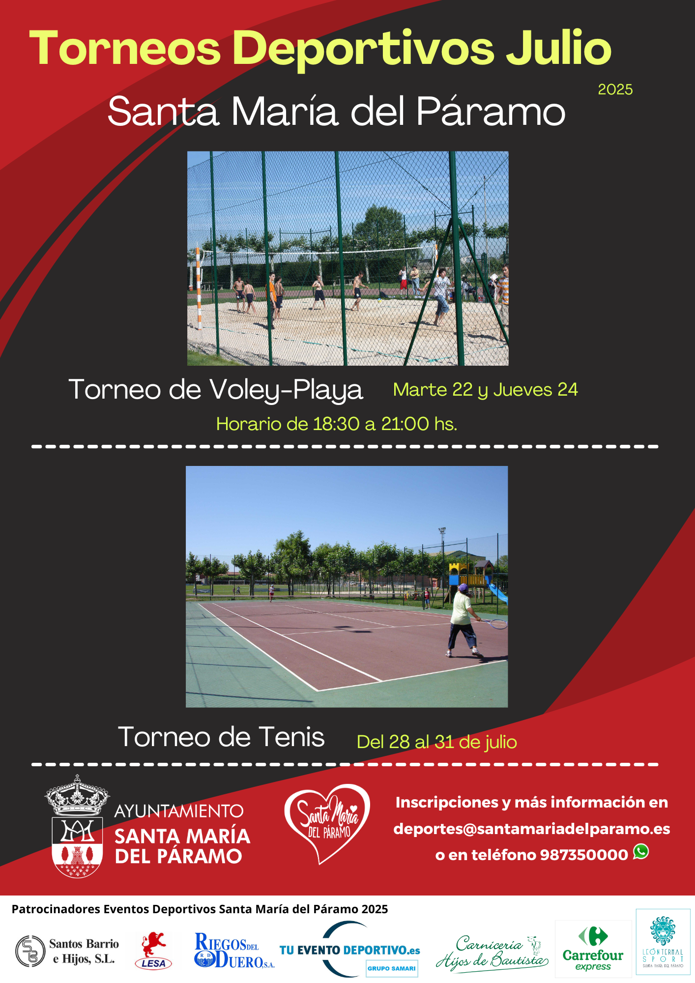 Torneos Deportivos Julio(3)