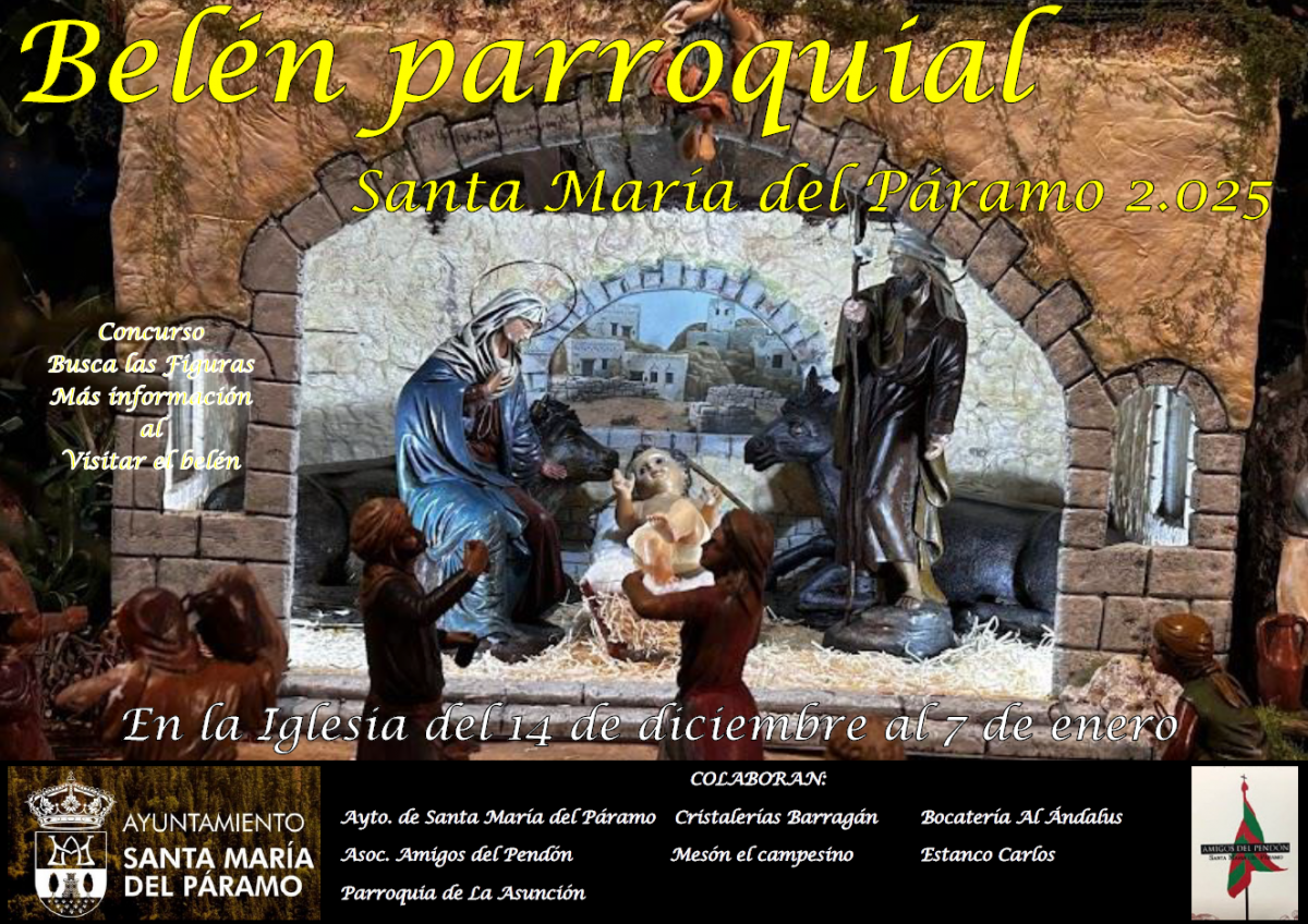 Belen Parroquial Santa María del Páramo 2025