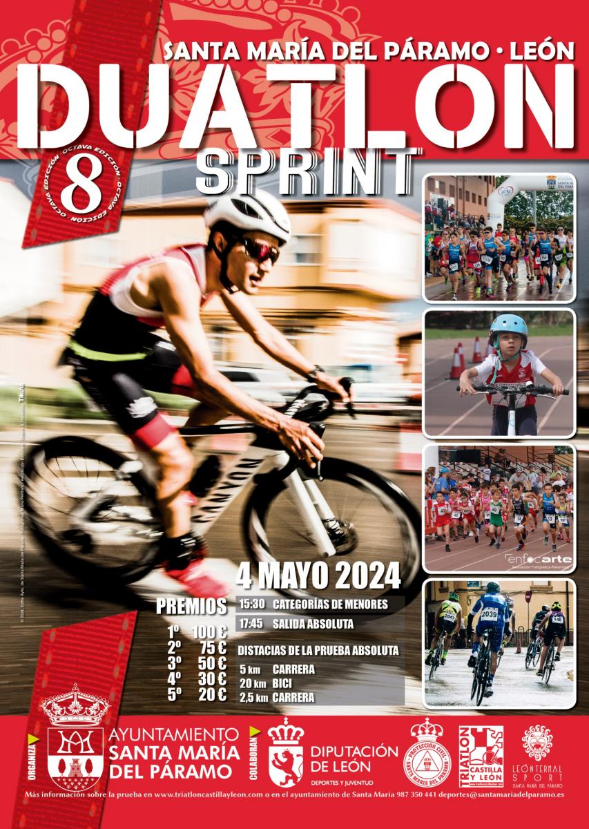 Duatlon Sprint Santa María del Páramo