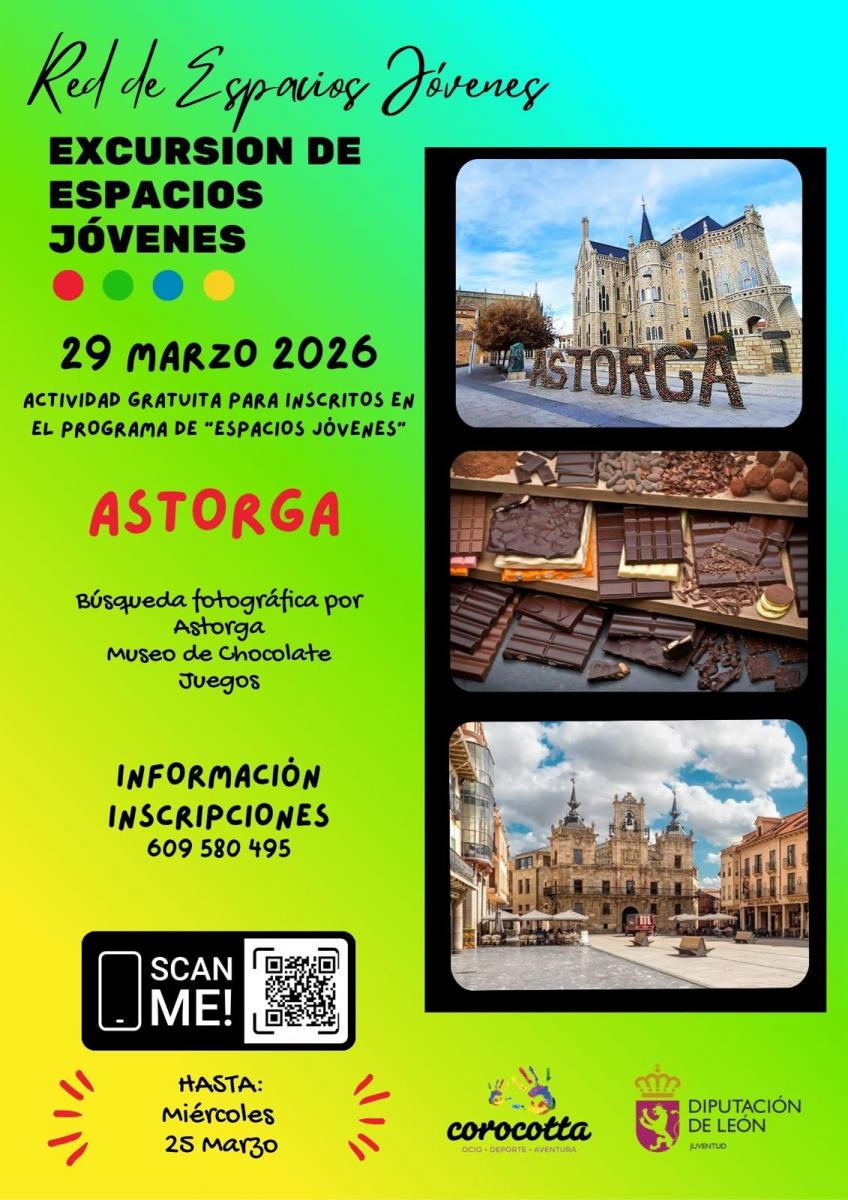 Excursión de Espacios Jóvenes -ASTORGA-