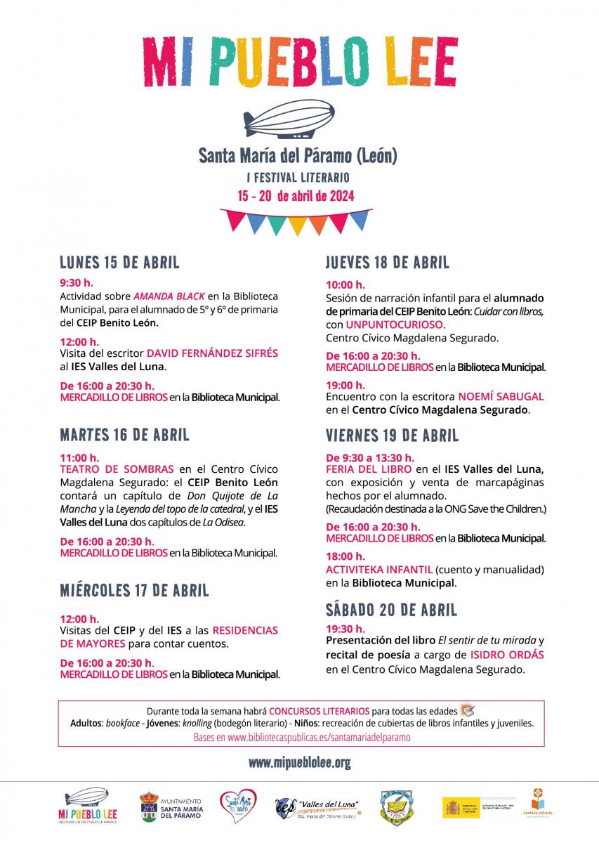I Festival Literario Santa María del Páramo